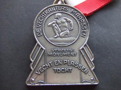 Wandelsportvereniging de Vechtkanters Maarssen, verzetsmonument in park Goudestein